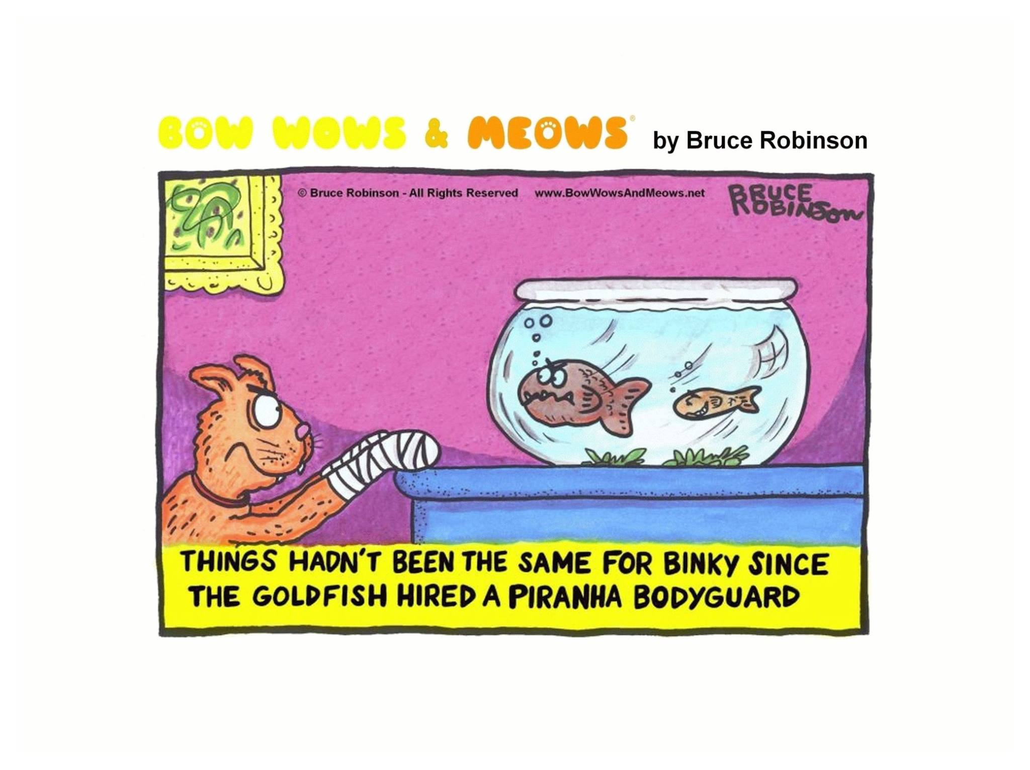 Check Out Bow Wows & Meows - Hilarious Cat Cartoons