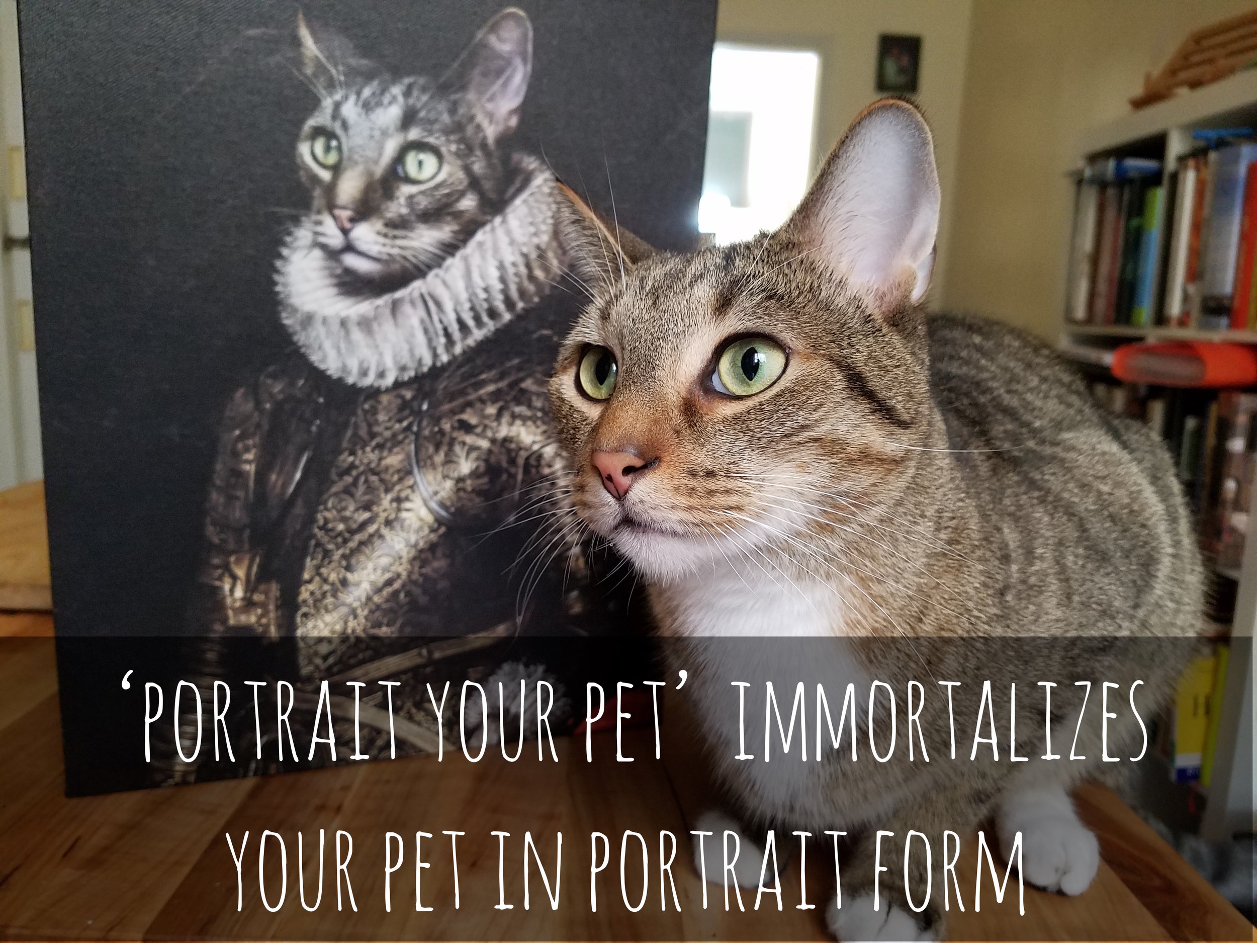 See How "Portrait Your Pet" Immortalizes Your Pet In Painting Form