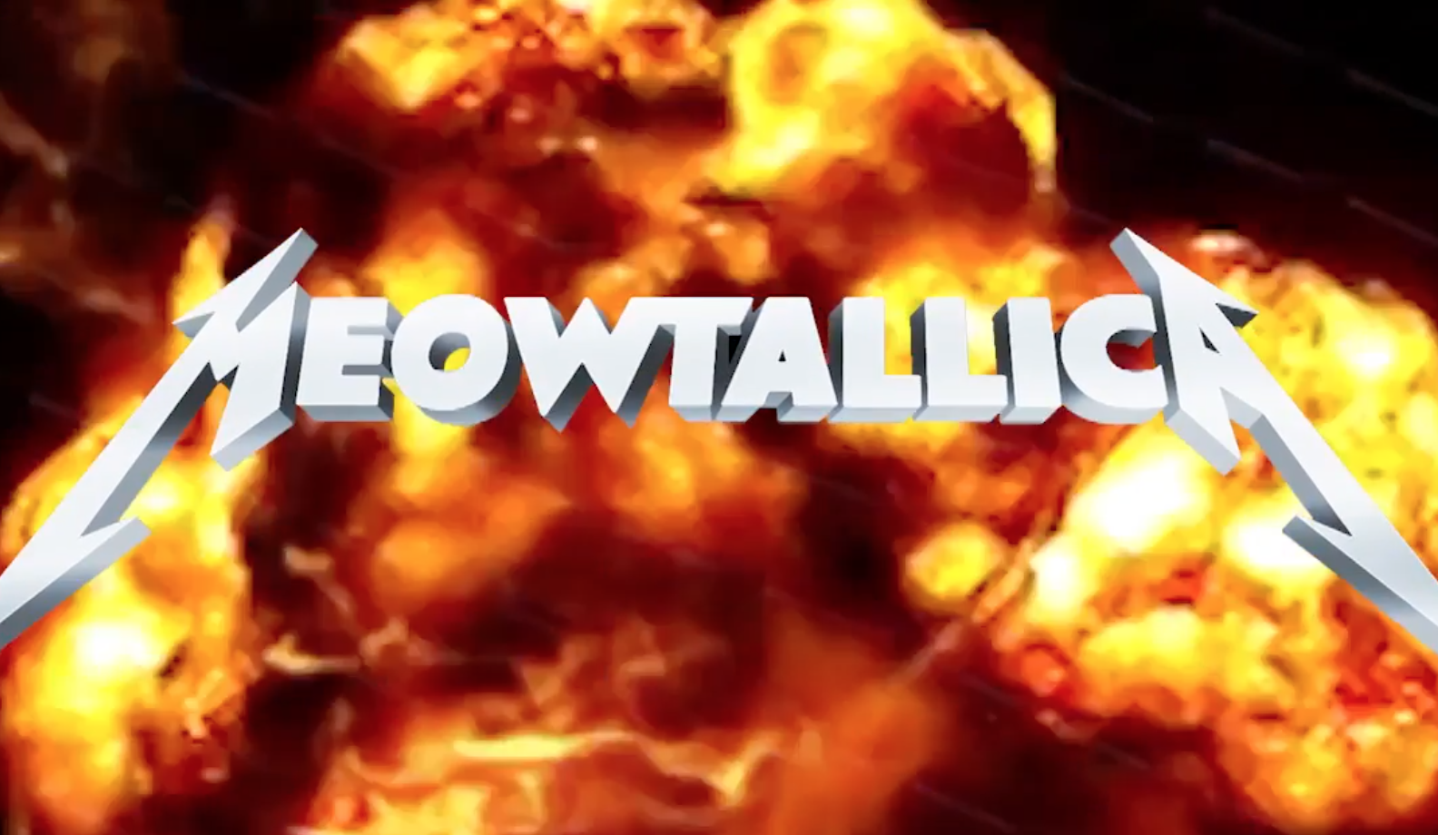 Watch This Fake Ad For Meowtallica: Cats Singing Metallica Songs